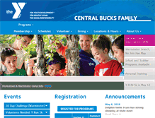 Tablet Screenshot of cbfymca.org